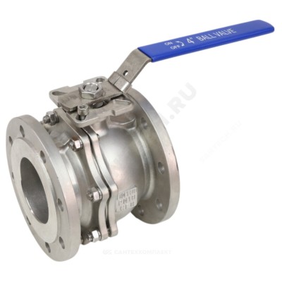 Кран шаровой нерж CF8 4120HA фл полнопроходной двухсоставной Benarmo