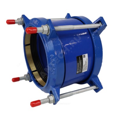 Муфта чугун GGG50 ДРК-Е соединительная Ру10/16 для ПЭ труб Benarmo